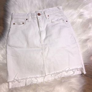 wilfred free TANIT jean skirt in white